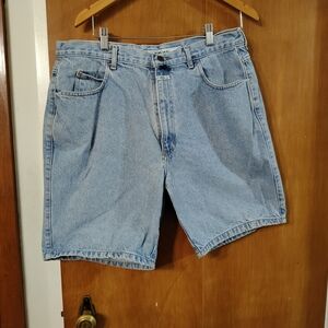 Marithe Francois Girbaud Light Blue Jean Shorts